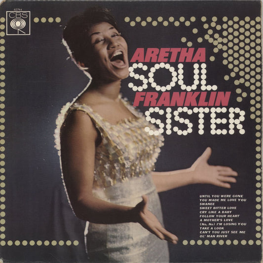 Aretha Franklin Soul Sister UK Vinyl LP