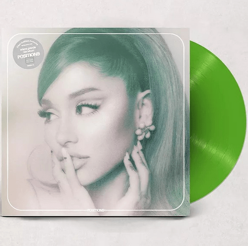 Ariana Grande - Positions - Spring Green Coloured Vinyl LP Record
