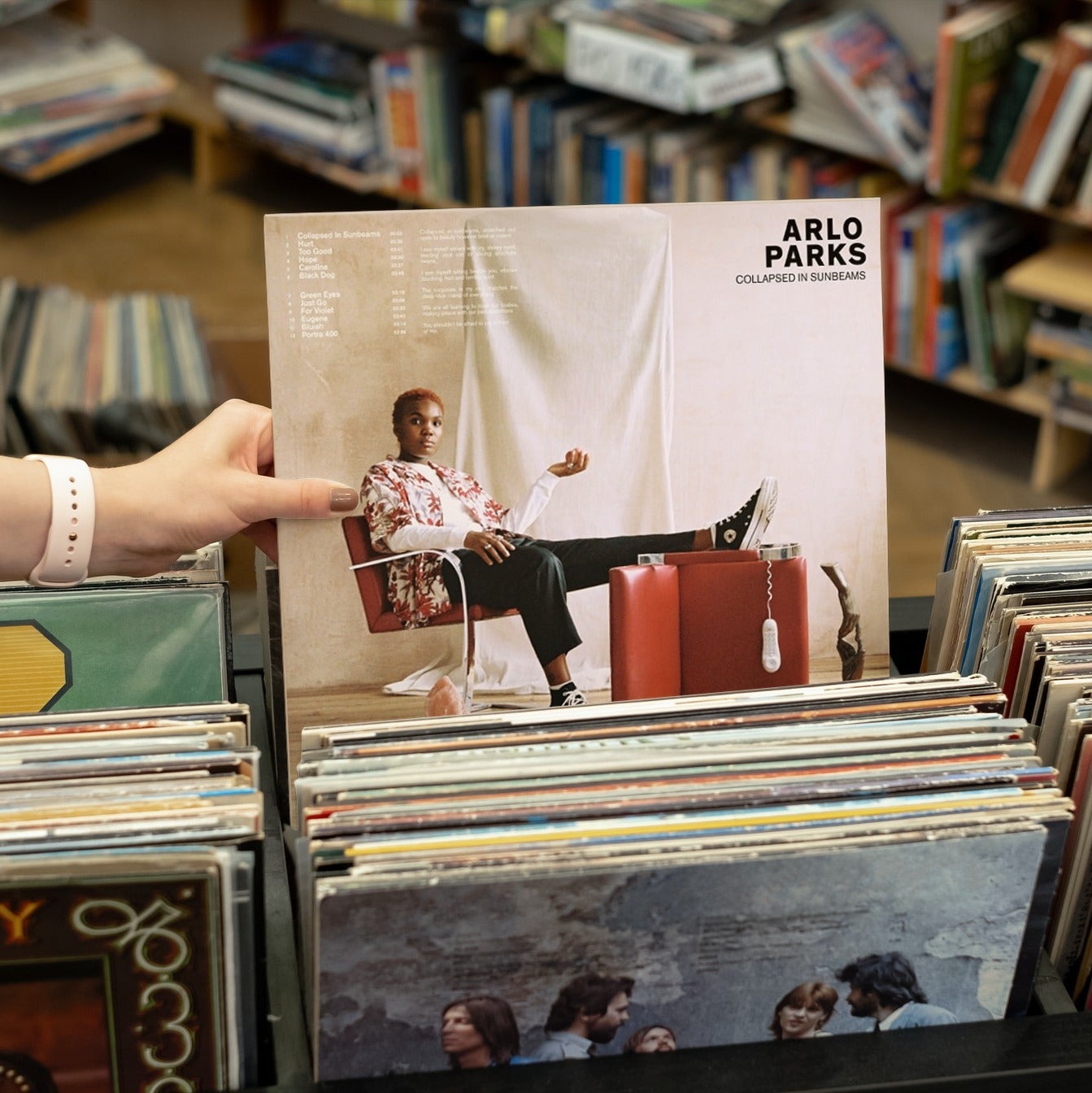 Arlo Parks - Collapsed In Sunbeams - Limited Edition Red Vinyl LP Record