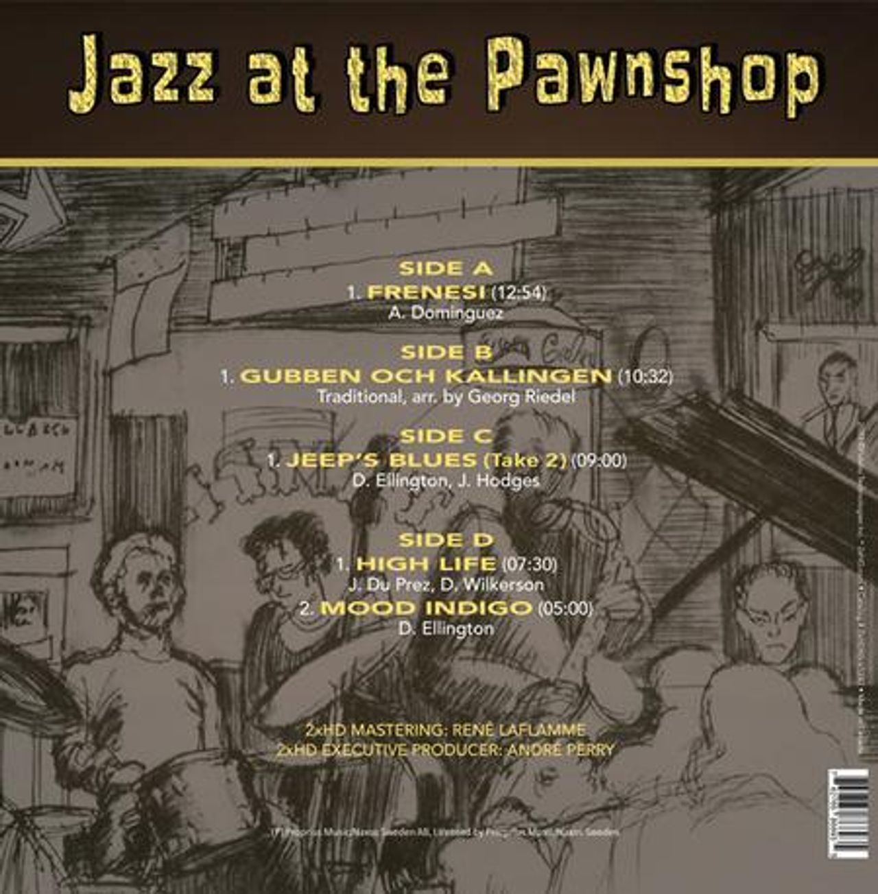 Arne Domnérus Jazz At The Pawnshop | Late Night - Deluxe Edition HD Vinyl 45RPM - Sealed Canadian 2-LP vinyl set