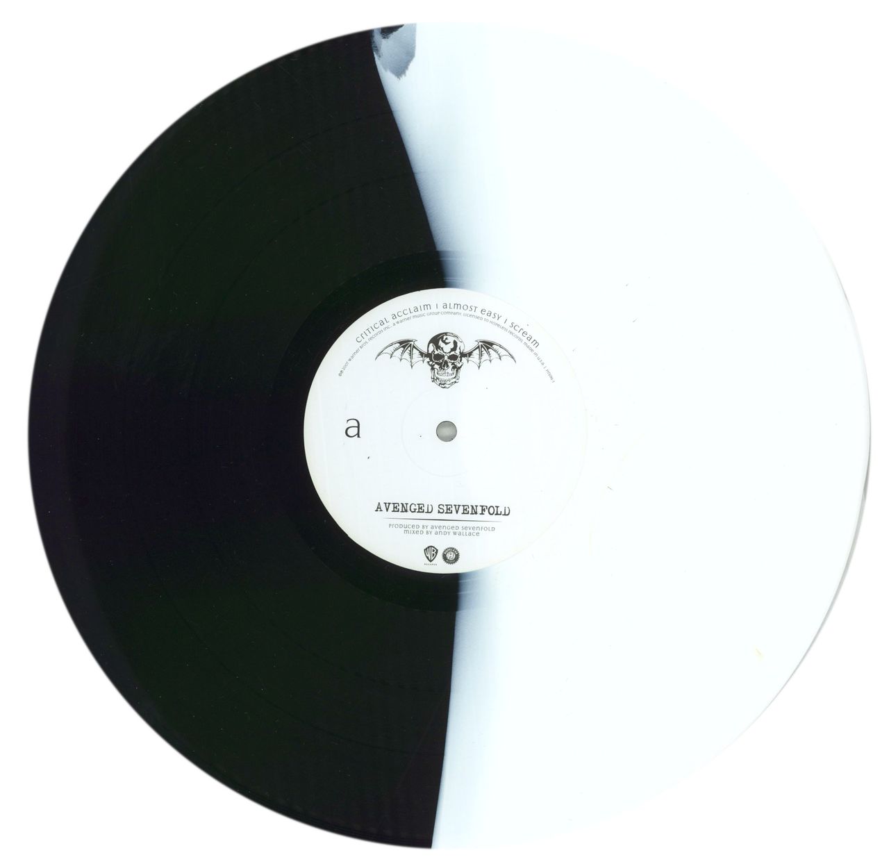 Avenged Sevenfold Avenged Sevenfold - Black And White Split Vinyl US 2-LP vinyl set