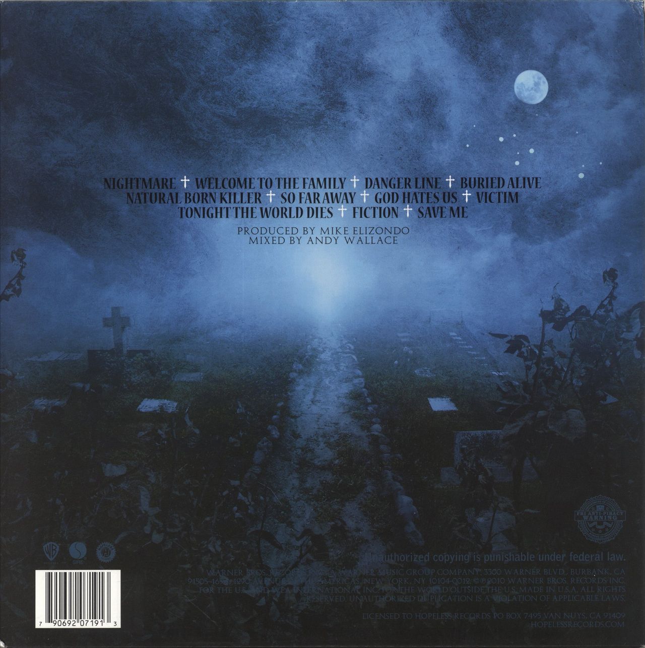 Avenged Sevenfold Nightmare US 2-LP vinyl set