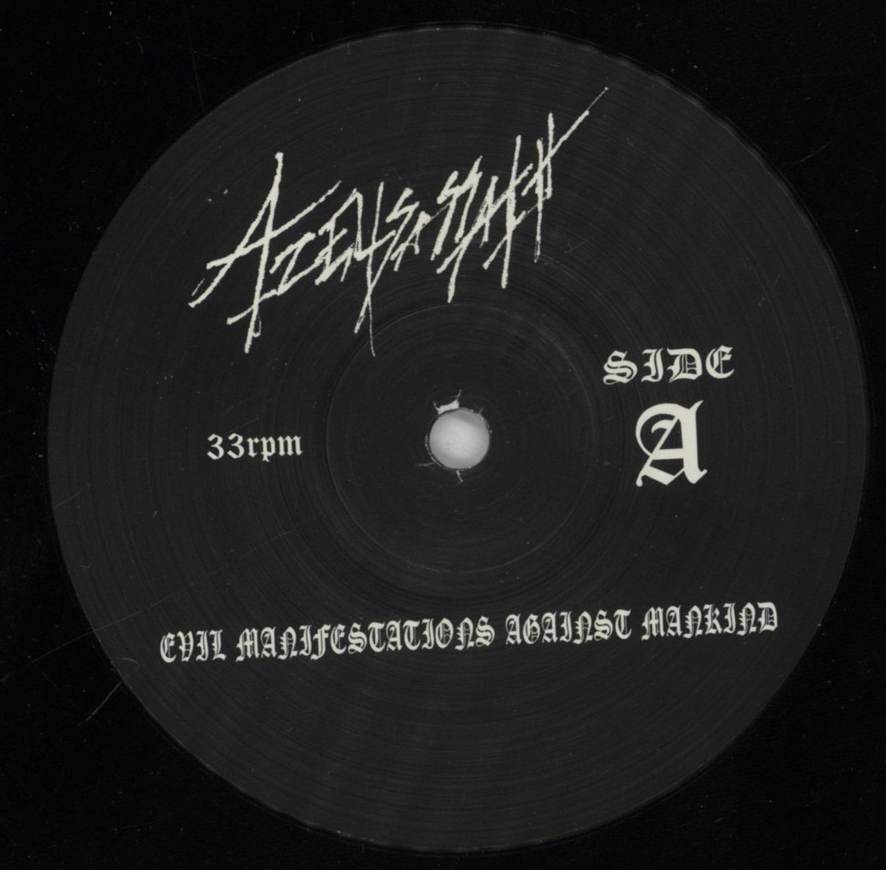 Azelisassath Evil Manifestations Against Mankind Swedish Vinyl LP
