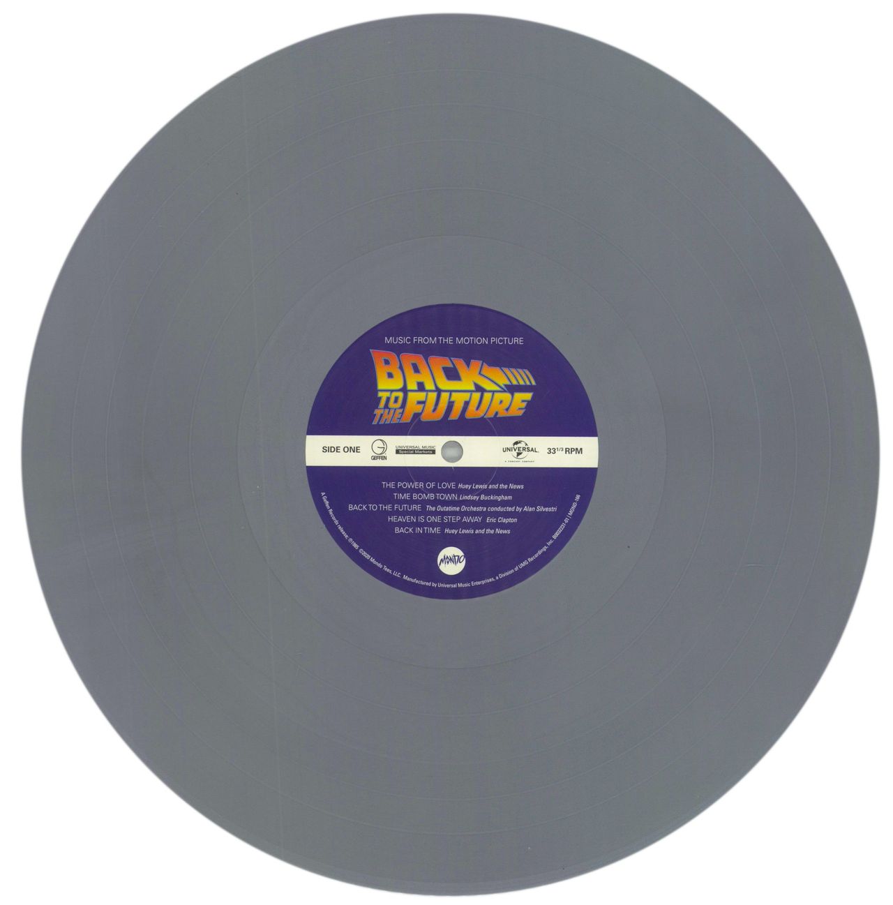 Back To The Future Back To The Future: Remastered - Silver Vinyl + New Artwork US Vinyl LP