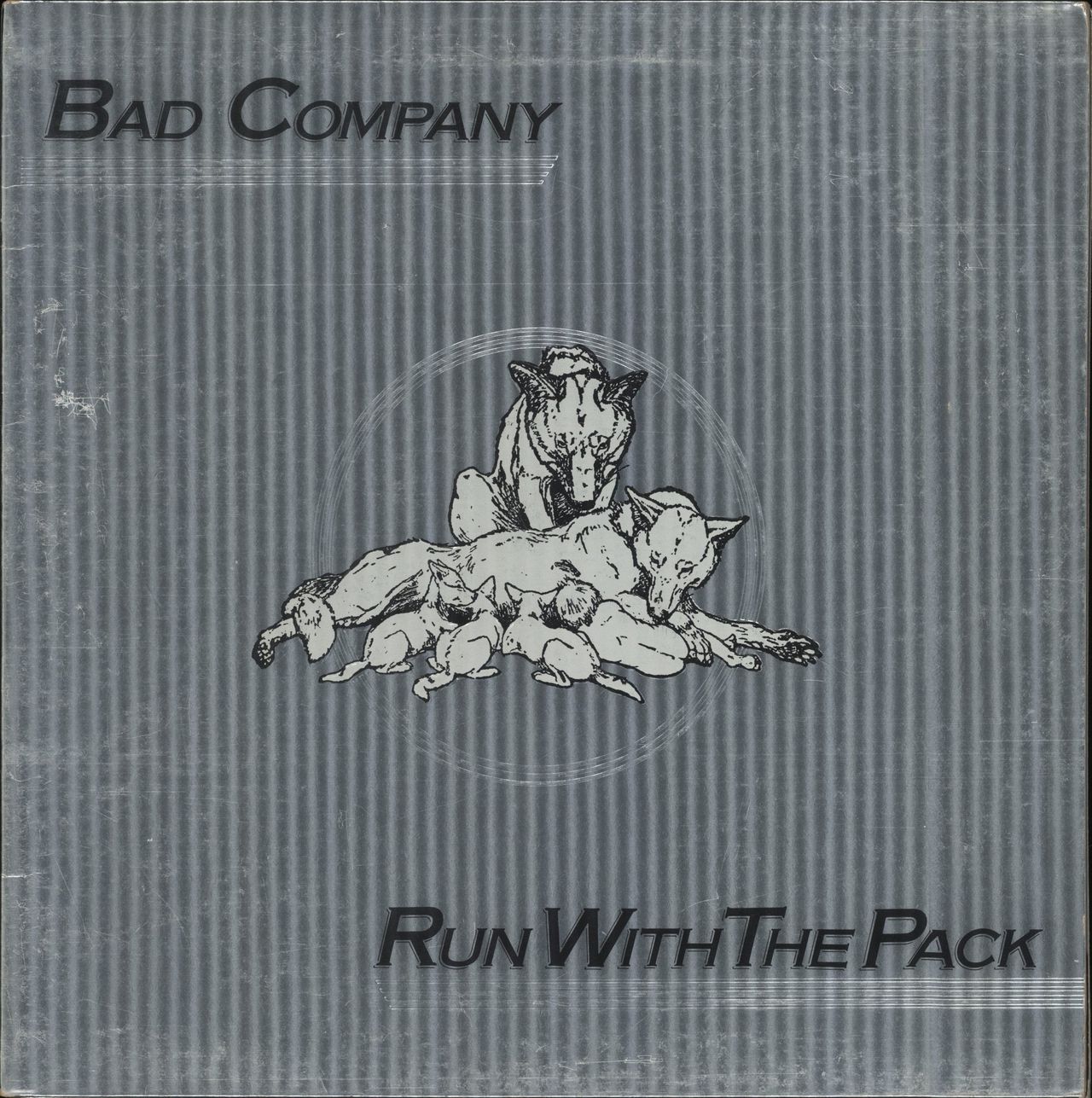 Bad Company Run With The Pack German Vinyl LP