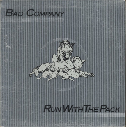 Bad Company Run With The Pack German Vinyl LP
