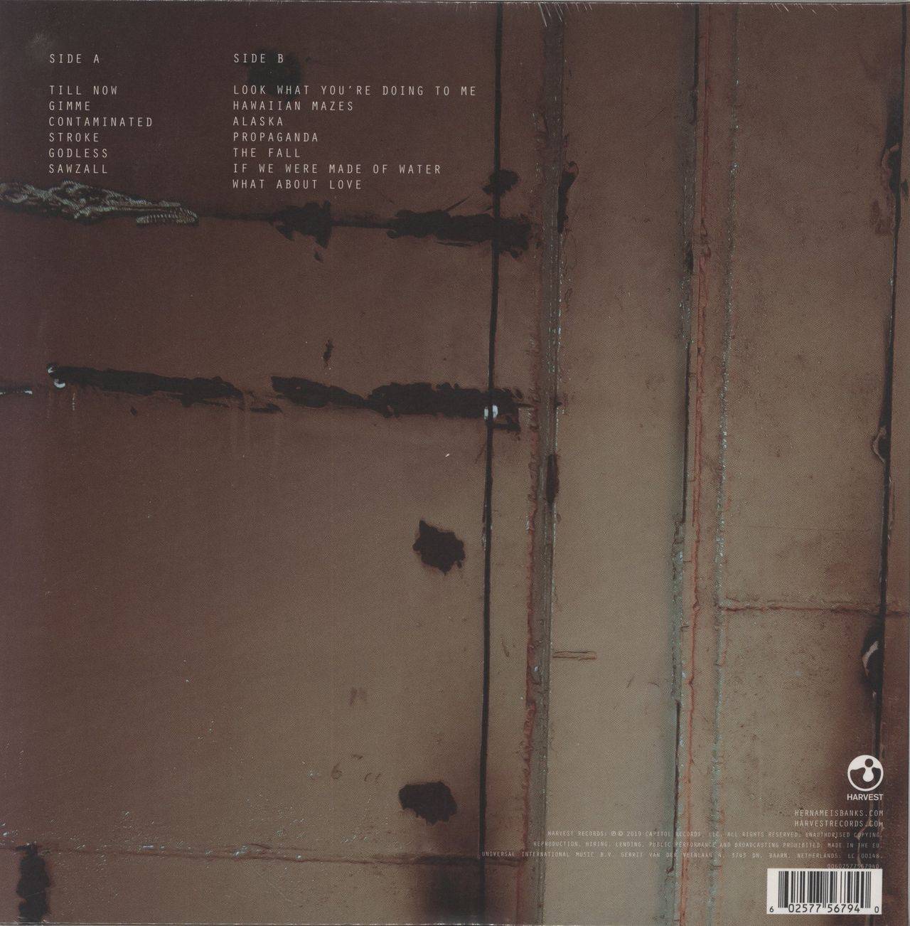 Banks III - Sealed UK Vinyl LP