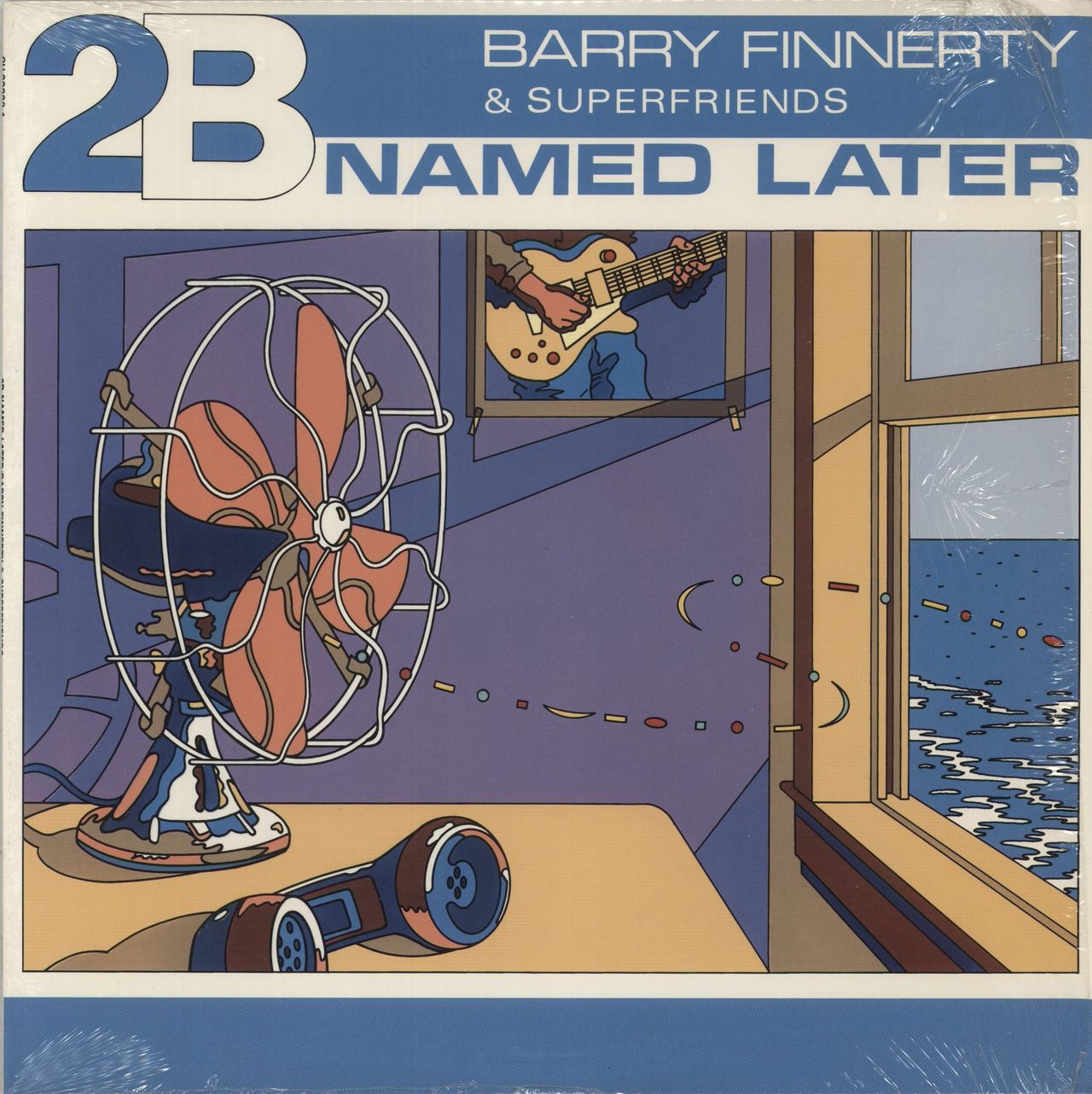 Barry Finnerty 2B Named Later - shrink US Vinyl LP