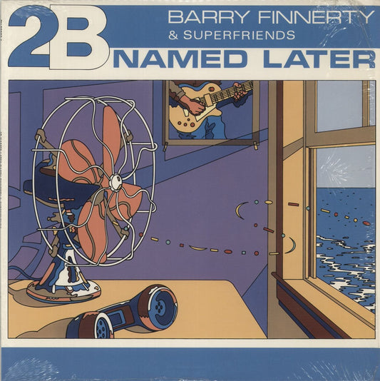 Barry Finnerty 2B Named Later - shrink US Vinyl LP
