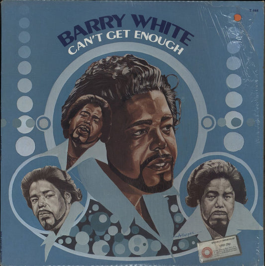 Barry White Can't Get Enough US Vinyl LP