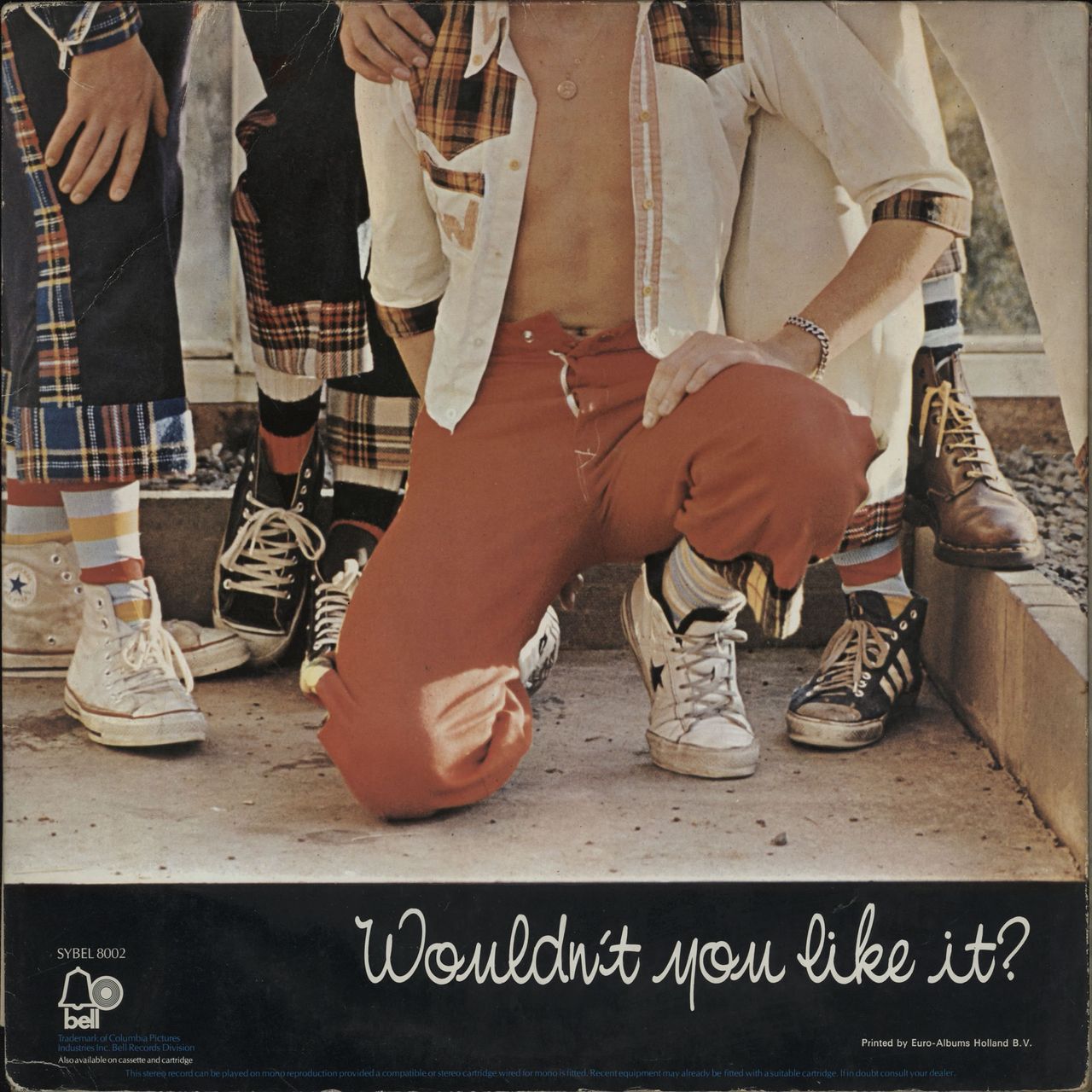 Bay City Rollers Wouldn't You Like It + Poster - EX UK Vinyl LP
