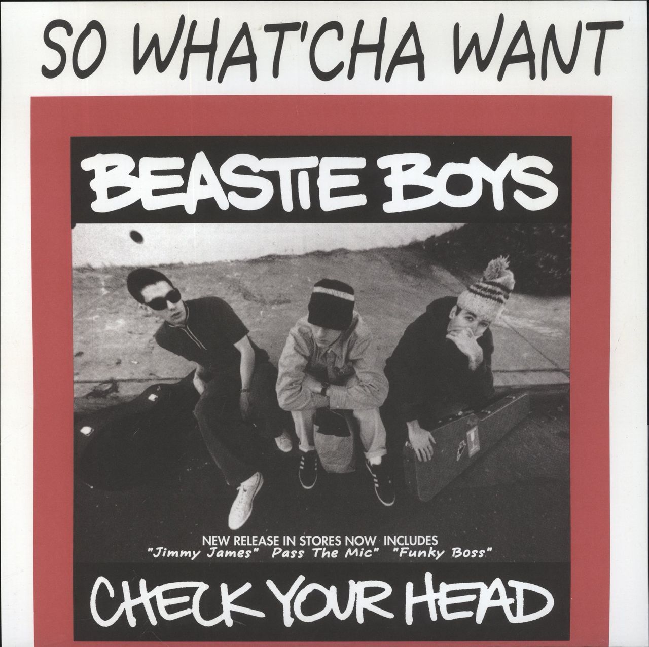 Beastie Boys Check Your Head - Red Vinyl US 2-LP vinyl set
