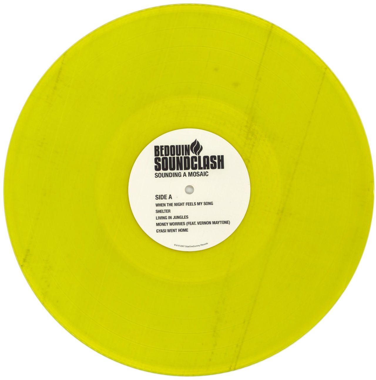 Bedouin Soundclash Sounding A Mosaic - Yellow Vinyl US 2-LP vinyl set