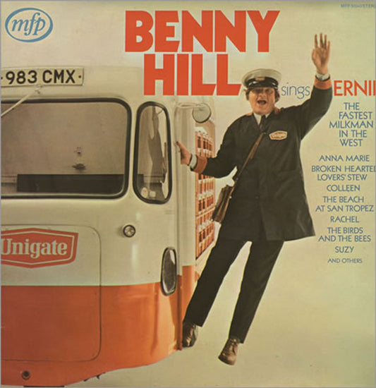 Benny Hill Ernie UK Vinyl LP