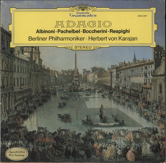Berliner Philharmoniker Adagio German Vinyl LP