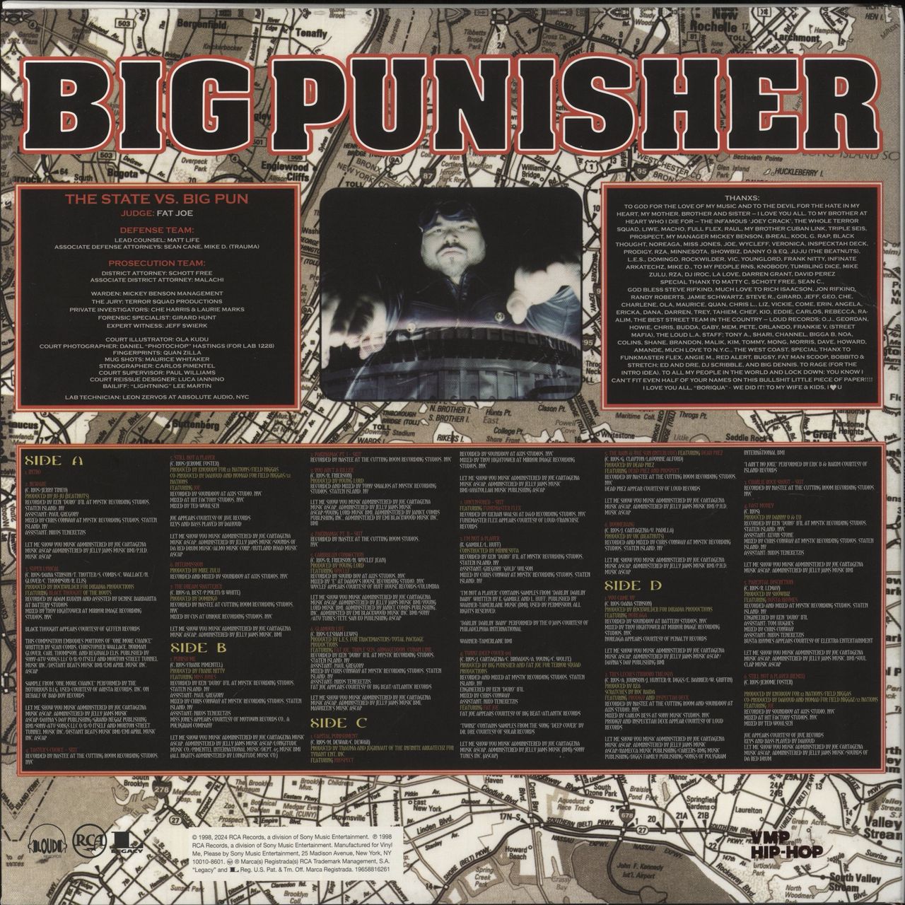 Big Punisher Capital Punishment - Red & Yellow Split Vinyl US 2-LP vinyl set