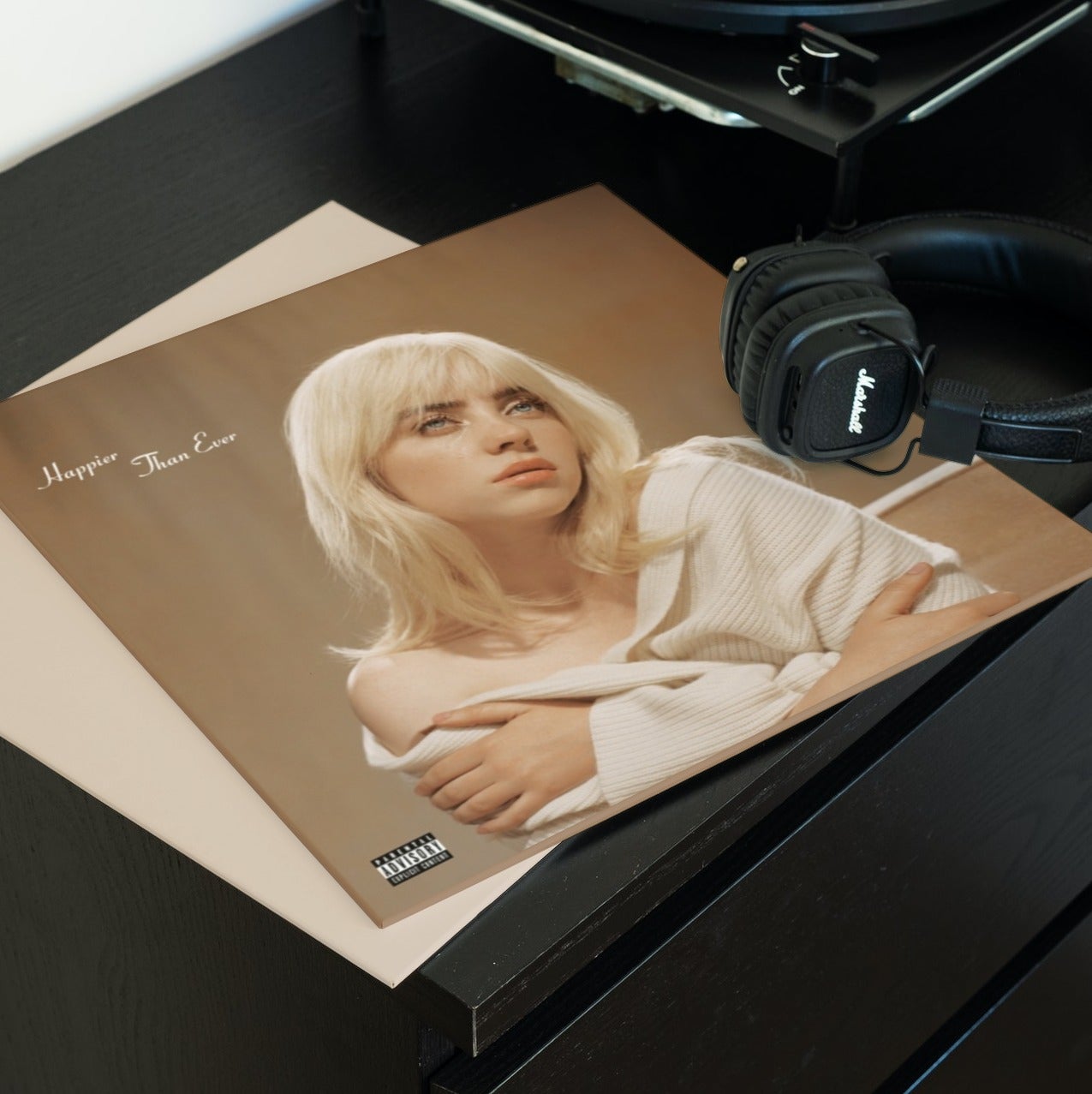 Billie Eilish - Happier Than Ever - Indie Exclusive Brown Vinyl LP Record