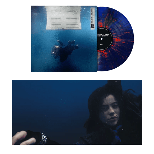 Billie Eilish - Hit Me Hard And Soft - Anniversary Dark Blue & Orange Splatter Vinyl LP Record