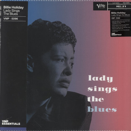 Billie Holiday Lady Sings The Blues - 180gm Trav'lin Light Blue Vinyl + Art Print US Vinyl LP