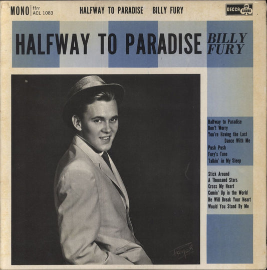 Billy Fury Halfway To Paradise UK Vinyl LP