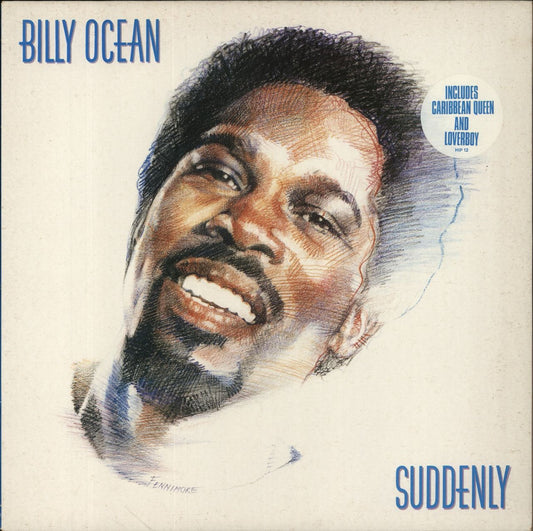 Billy Ocean Suddenly - 1st - Hype Sticker UK Vinyl LP
