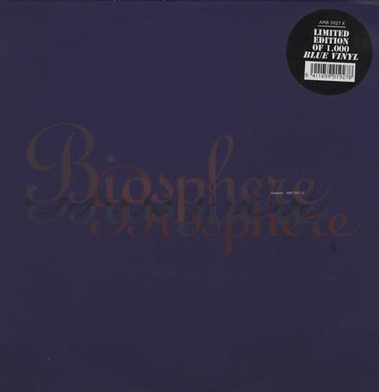 Biosphere Patashnik - Blue Vinyl Belgian 2-LP vinyl set