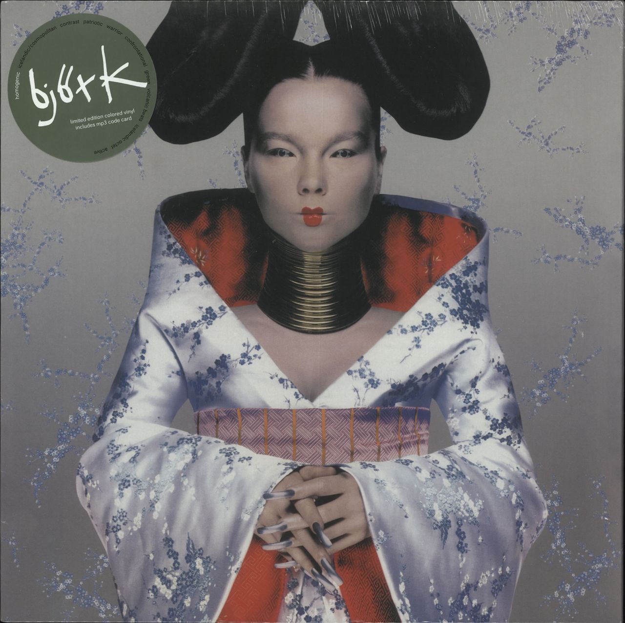 Björk Homogenic - Green vinyl - Sealed UK Vinyl LP