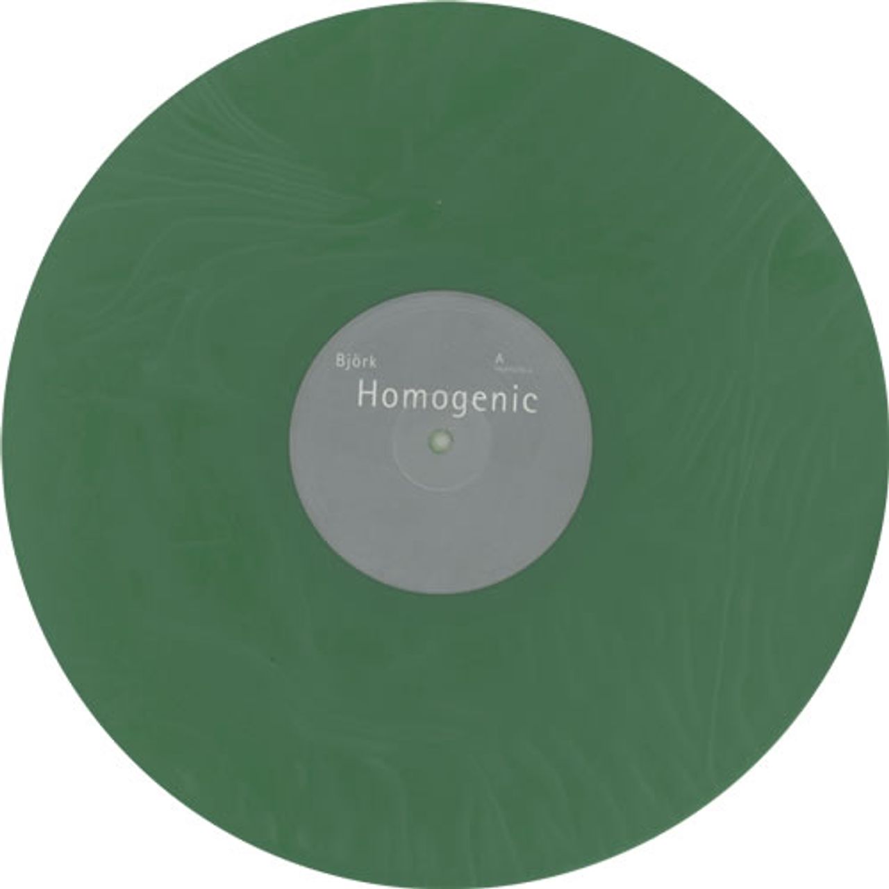 Björk Homogenic - Green Vinyl UK Vinyl LP