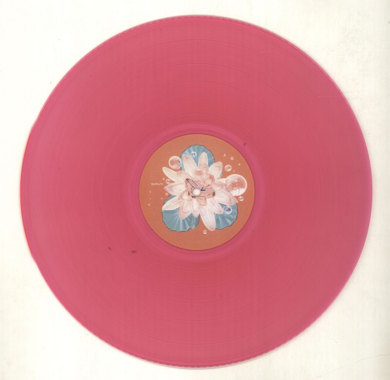 Björk Post - Pink Vinyl - Hype-sticker UK Vinyl LP