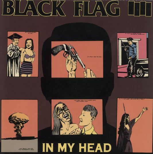 Black Flag In My Head - 1st - EX US Vinyl LP