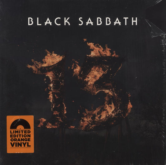 Black Sabbath 13 (Thirteen) - Orange Vinyl - Shrink UK 2-LP vinyl set