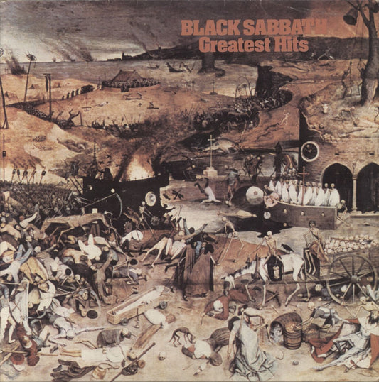 Black Sabbath Greatest Hits - Smooth Sleeve - VG UK Vinyl LP