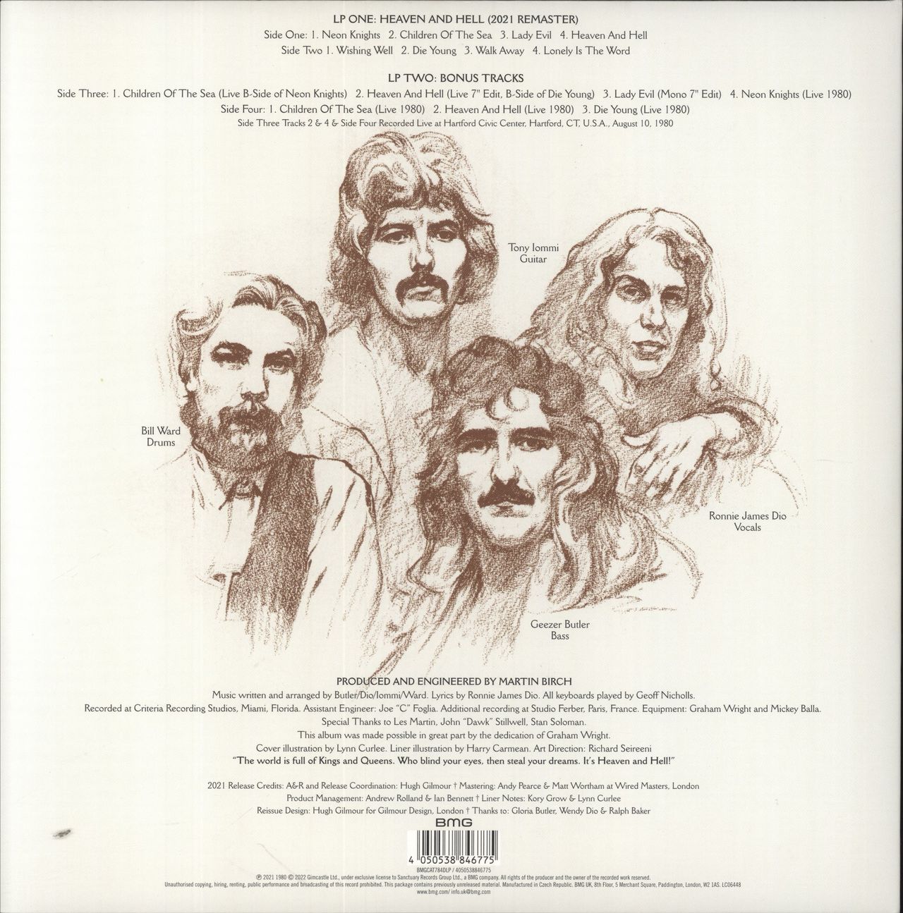 Black Sabbath Heaven And Hell - Remastered & Expanded Edition UK 2-LP vinyl set
