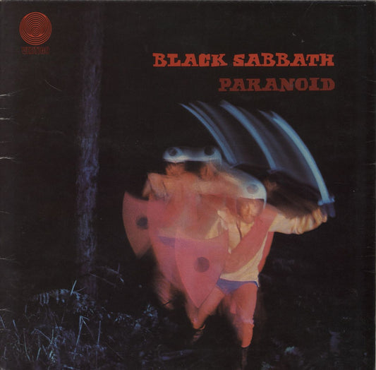 Black Sabbath Paranoid - 2nd - EX - FL UK Vinyl LP