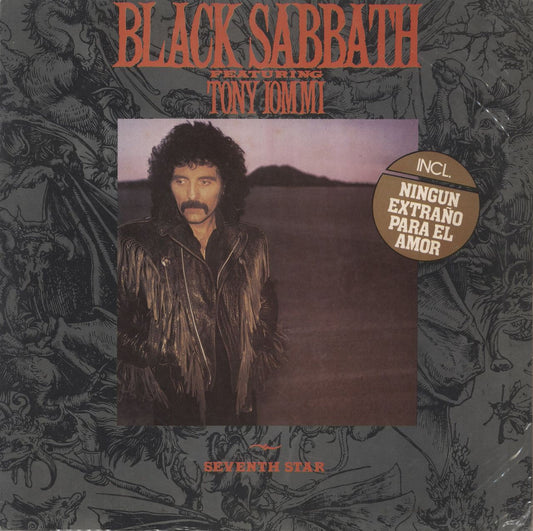 Black Sabbath Seventh Star Argentinean Vinyl LP
