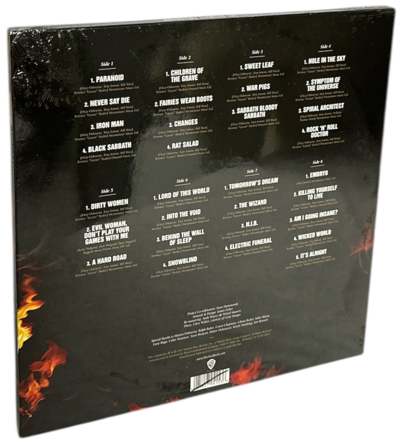 Black Sabbath The Ultimate Collection - Sealed UK Promo 4-LP vinyl set