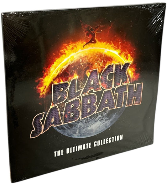 Black Sabbath The Ultimate Collection - Sealed UK Promo 4-LP vinyl set