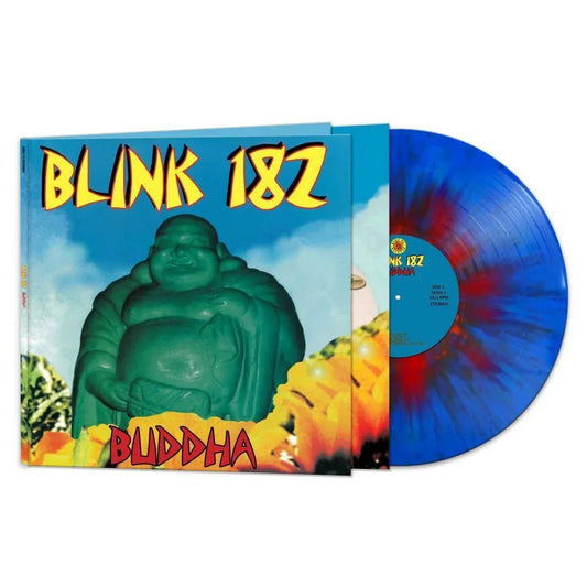 Blink-182 - Buddha - Blue & Red Splatter - Vinyl LP Record