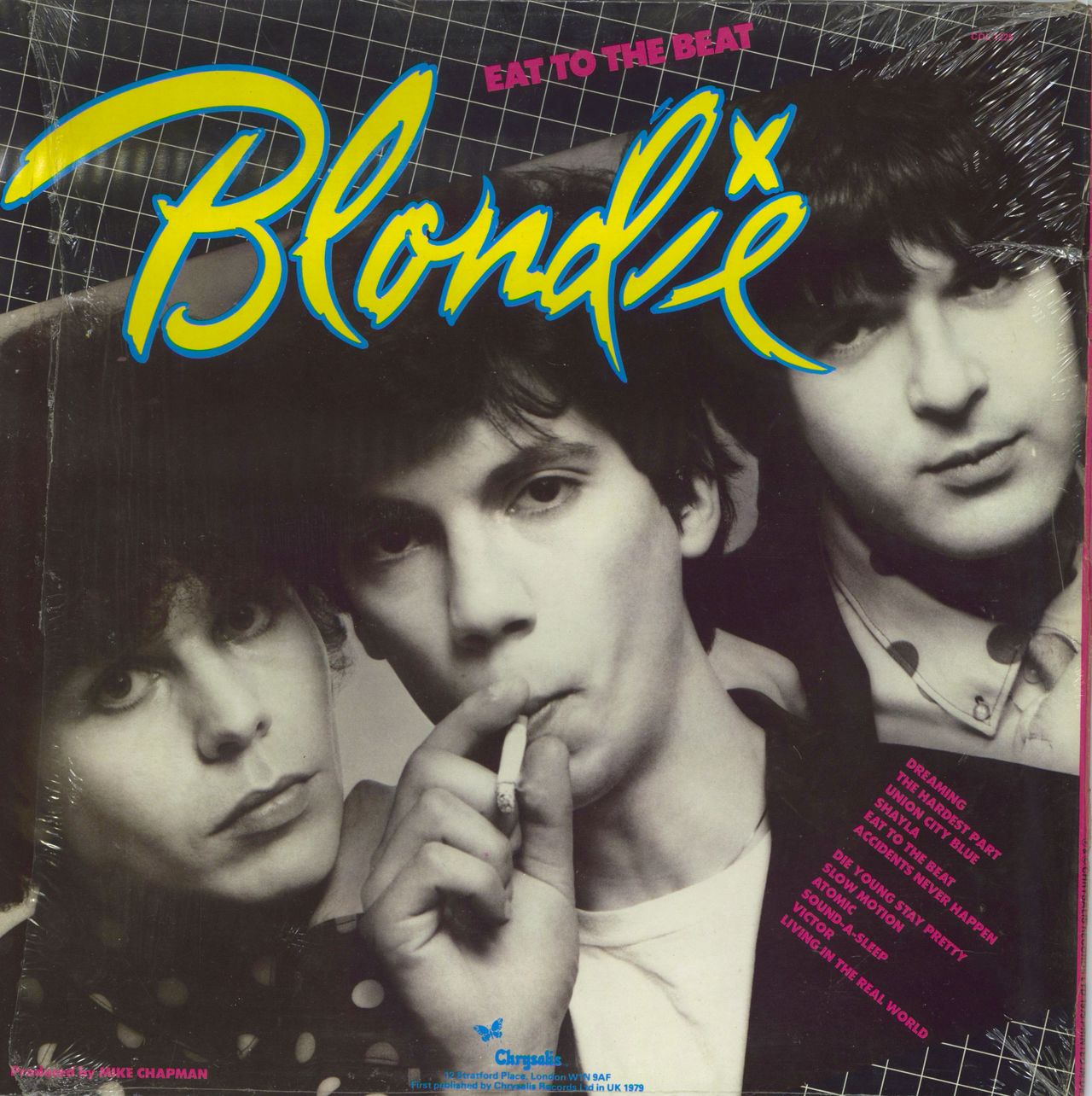 Blondie Eat To The Beat - shrink UK Vinyl LP