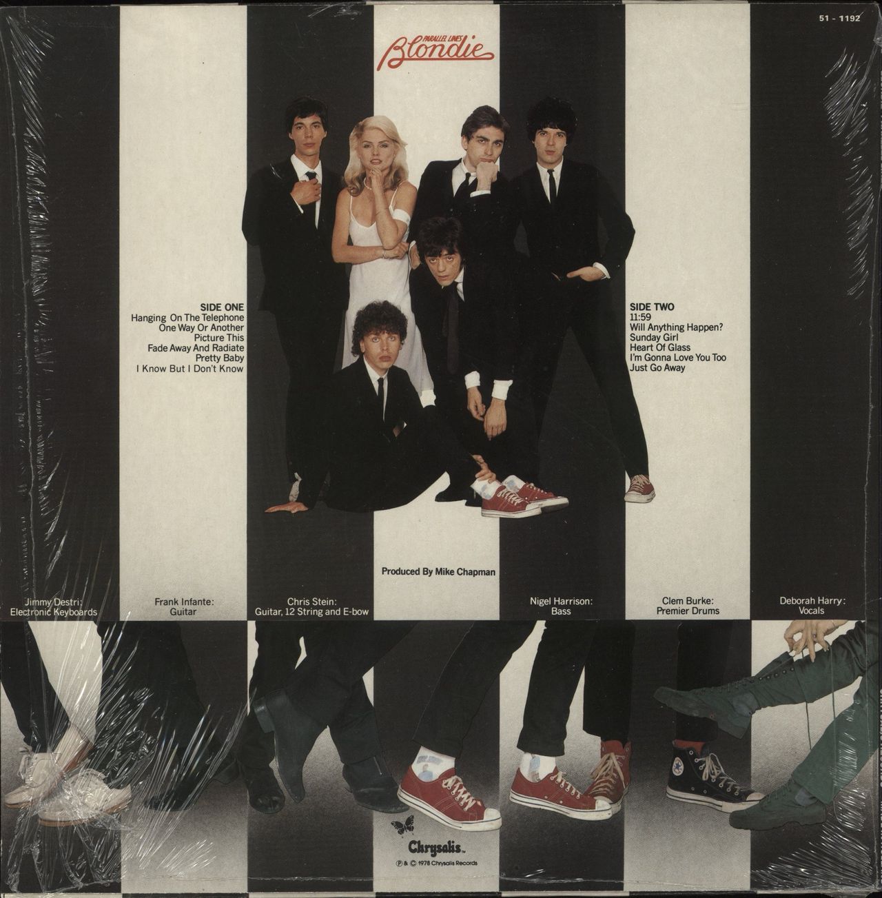 Blondie Parallel Lines Dutch Vinyl LP