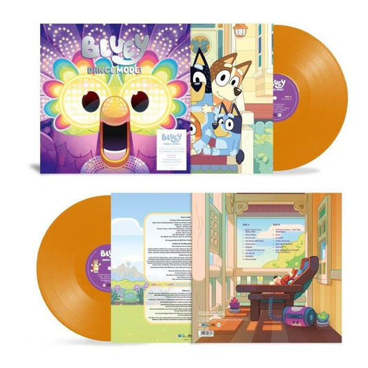 Bluey - Dance Mode! - Orange Vinyl LP Record