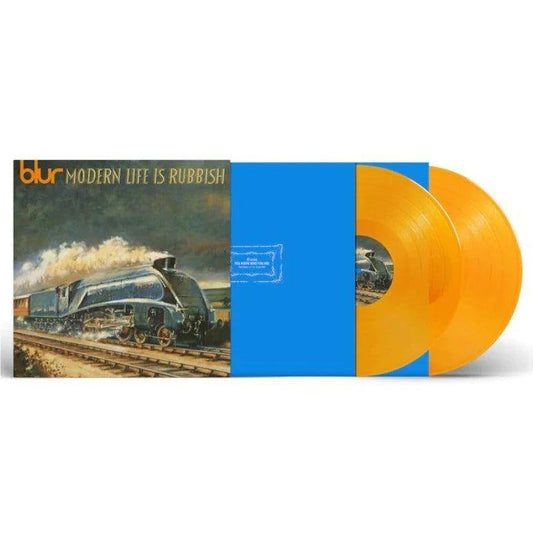 Blur - Modern Life Is Rubbish - Orange Vinyl LP Record