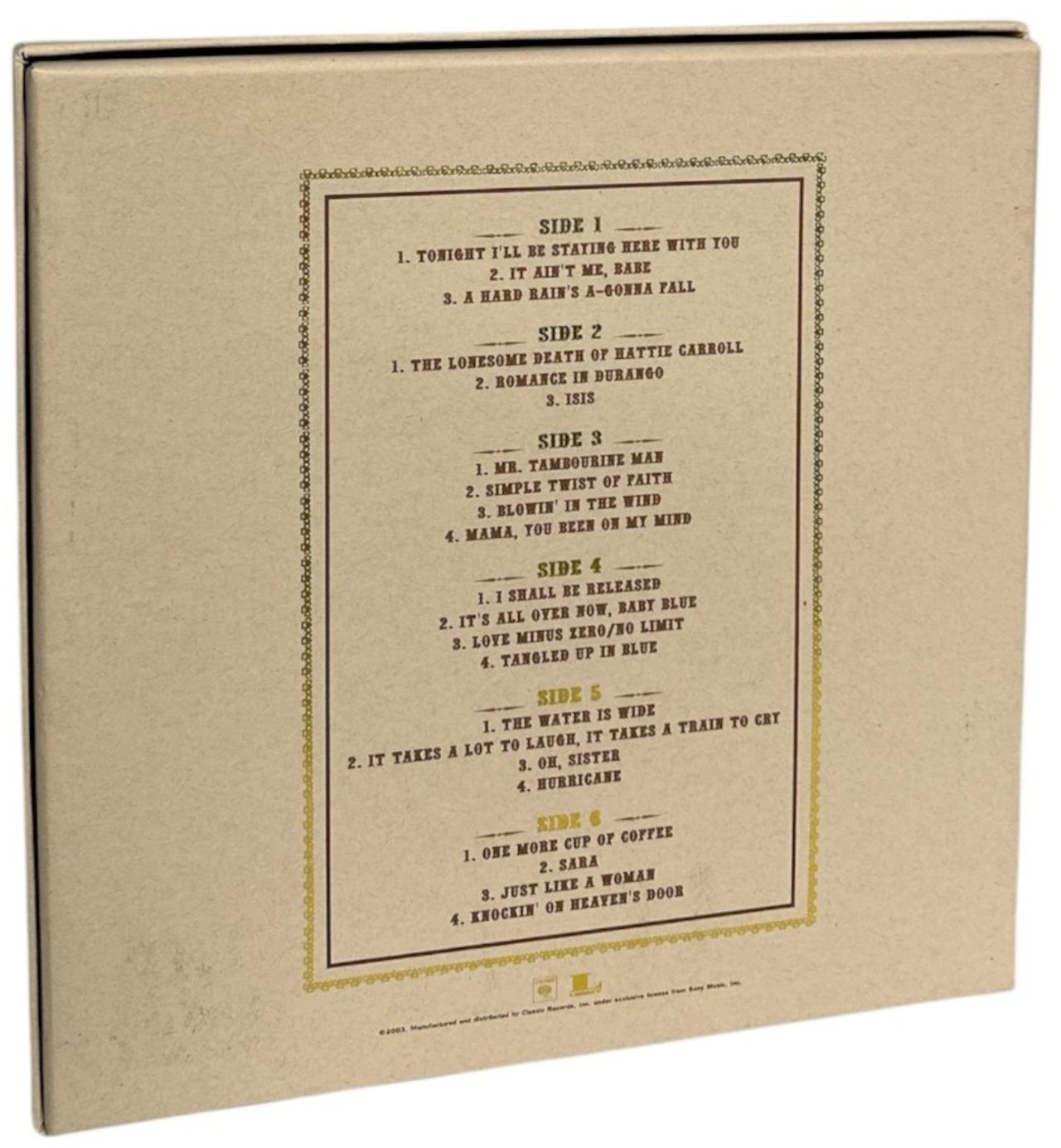 Bob Dylan Rolling Thunder Revue [The Bootleg Series Volume 5] US 3-LP vinyl set