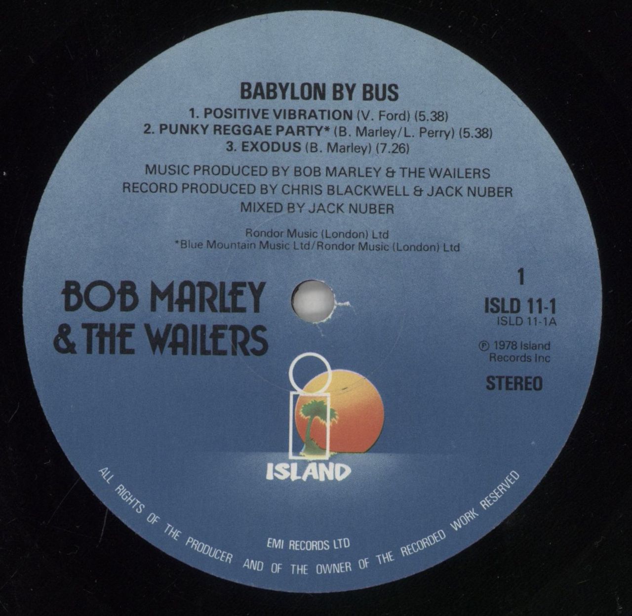Bob Marley & The Wailers Babylon By Bus - Blue Label - die-cut p/s + Poster UK 2-LP vinyl set