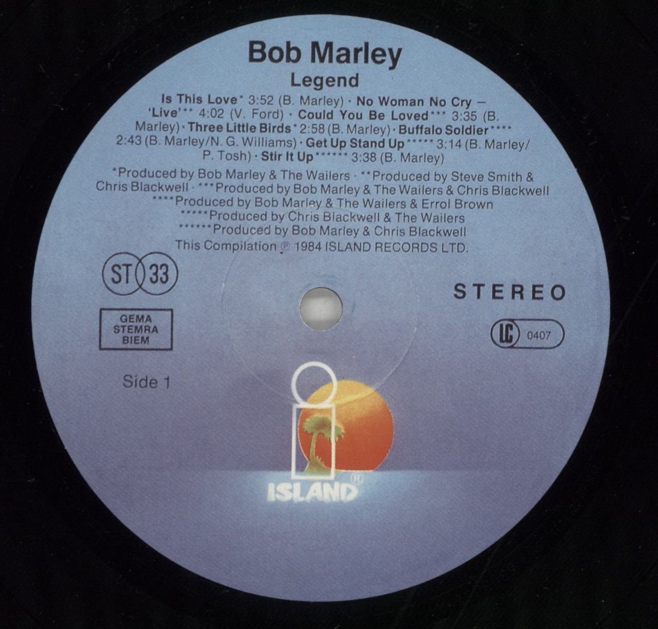 Bob Marley & The Wailers Legend - 180gm - EX UK Vinyl LP