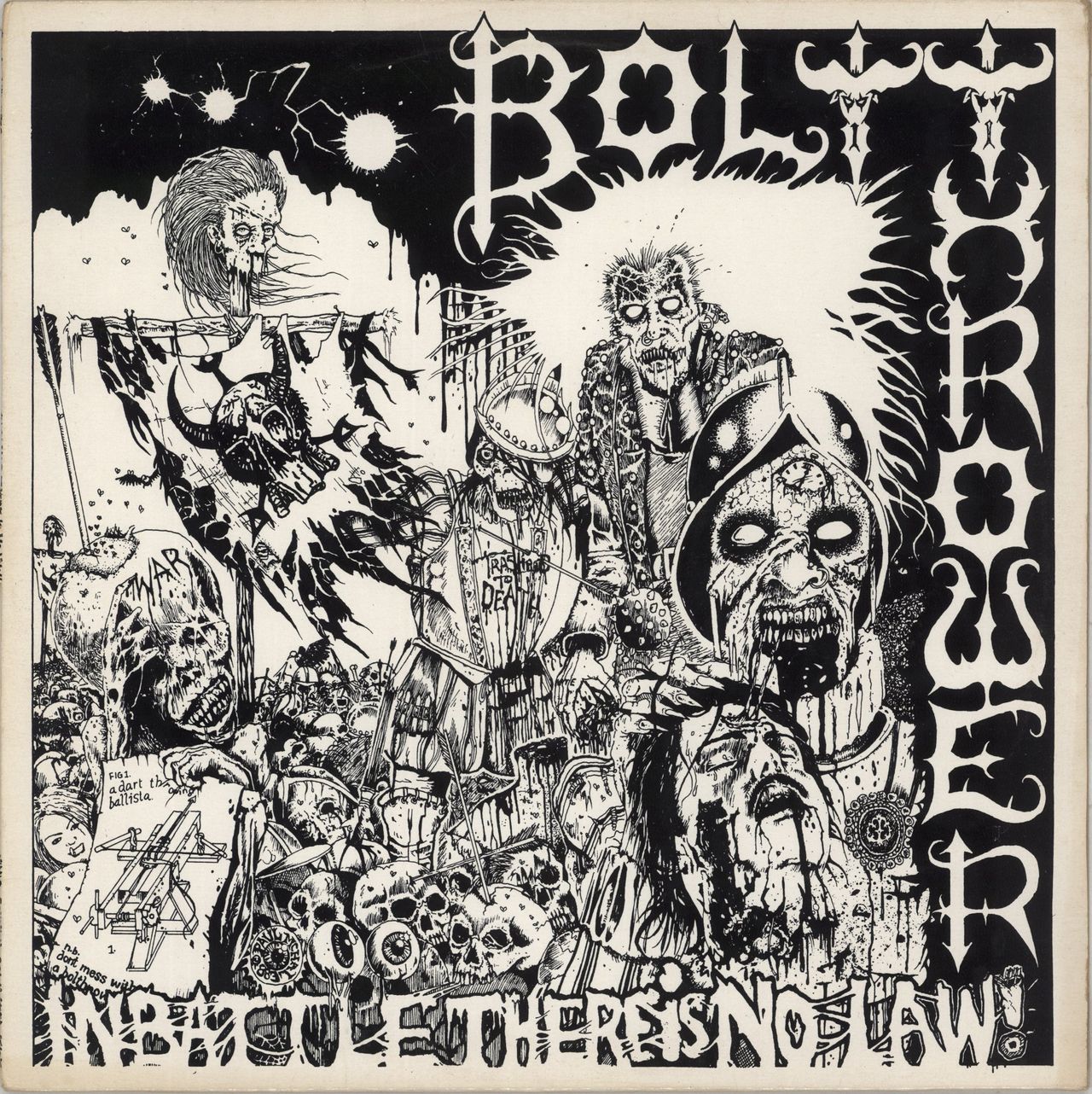 Bolt Thrower In Battle There Is No Law - 1st - EX UK Vinyl LP