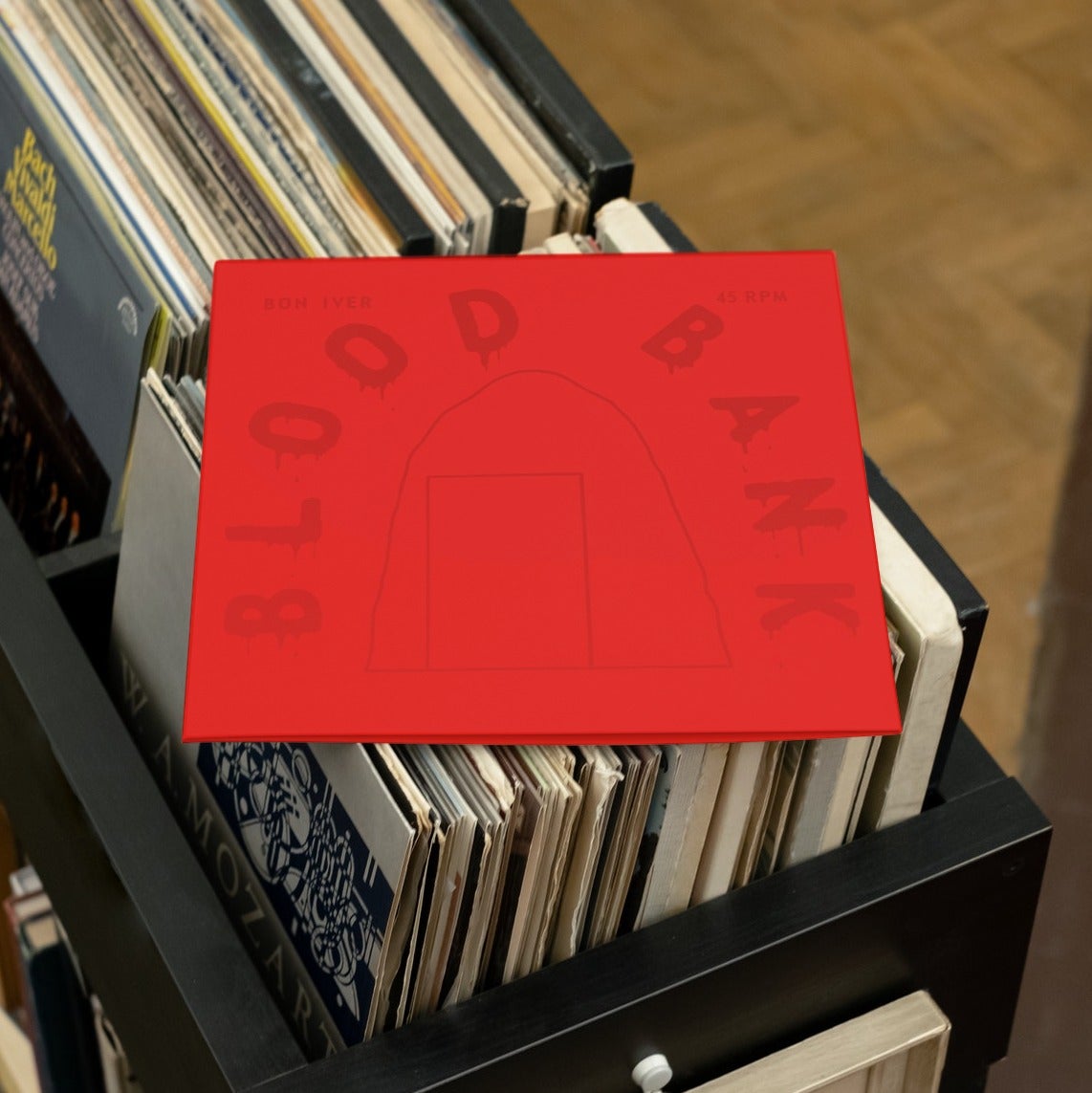 Bon Iver - Blood Bank - 10th Anniversary Red Vinyl LP Record