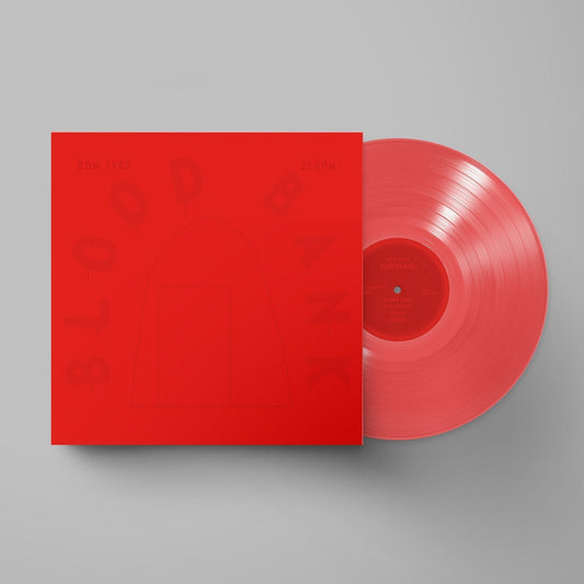 Bon Iver - Blood Bank - 10th Anniversary Red Vinyl LP Record