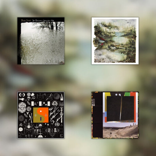 Bon Iver - Vinyl LP Record Bundle