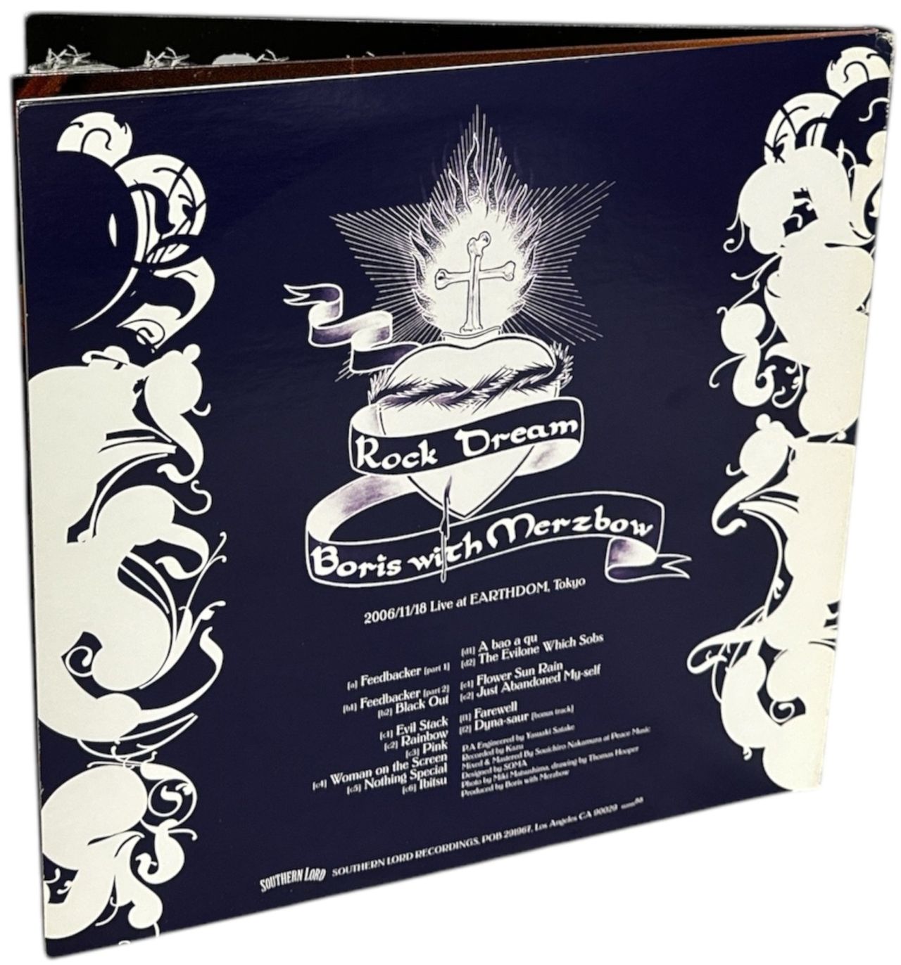 Boris Rock Dream UK 3-LP vinyl set